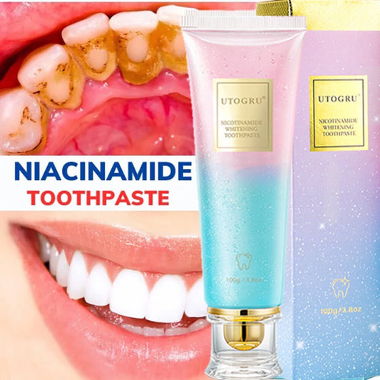 Révélez un sourire éblouissant de blancheur avec le dentifrice UTOGRU