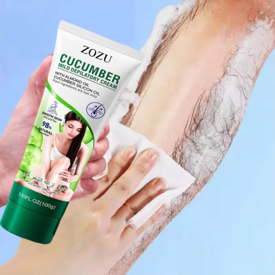 La Crème Épilatoire au Concombre & Amande Douce de Éclat Cosmetics, Douceur Longue Durée !
