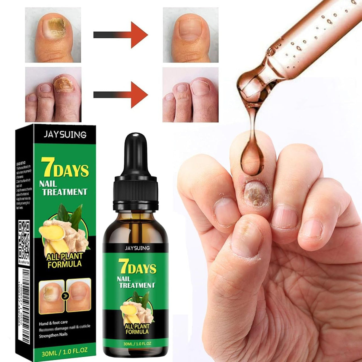 Retrouvez des Ongles Sains, Lisses et Forts en Seulement 7 Jours