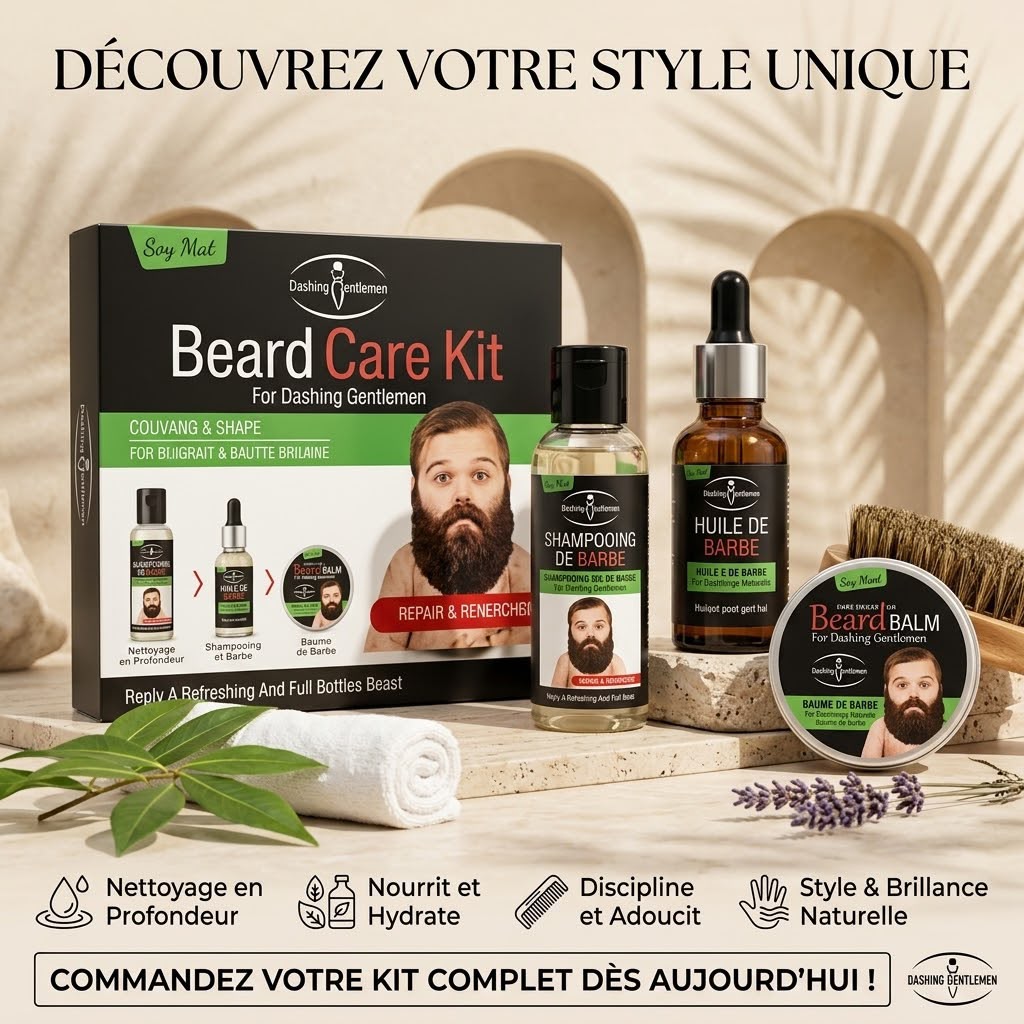 Le secret d'une barbe dense, douce et parfaitement sculptée en 30 jours
