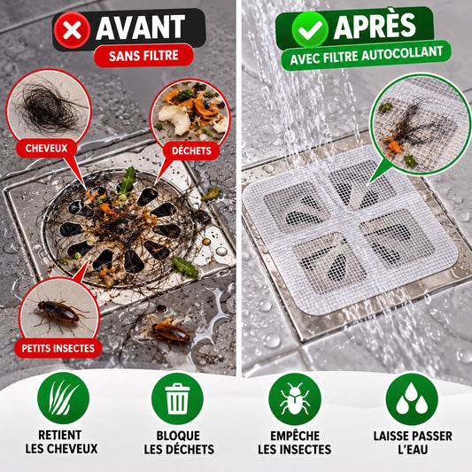 Fini les canalisations bouchées et la corvée de nettoyage !